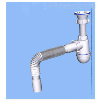 Сифон Ани 1 1/2"*40 с гибкой трубой 40* 40х50 1/30 (С0515)												