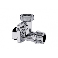 Т-образный шаровой кран V&G для подкл сантех приборов 1/2"х3/4"х1/2