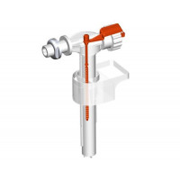 Клапан шаровый 1/2" боковой подвод, пласт. вход Alcaplast (Чехия)																	